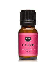 Aceite de fragancia P&J Trading Hibisco 10ml - Aromas para Velas y Jabones