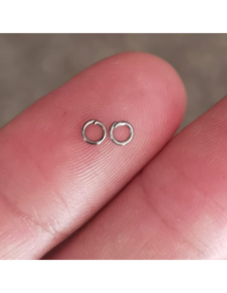 Caja de Anillos Abiertos Chenkou Craft 12000pcs 3mm