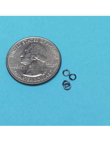 Caja de Anillos Abiertos Chenkou Craft 12000pcs 3mm