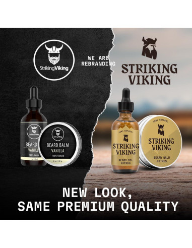 Acondicionador de Barba Striking Viking Sándalo 113g - Hidratante Natural