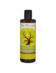 Jabón Líquido de Castile Dr. Woods 473 ml - Aceite de Árbol de Té