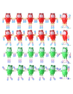 24 Piezas Juguetes Fidget Spinners Rana Alivio Estrés Niños