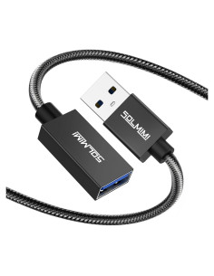 Cable de Extensión USB 3.0 SOLMIMI 1.2m Macho a Hembra