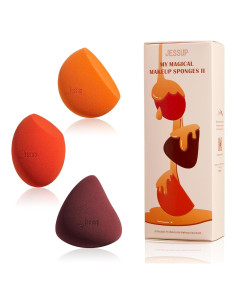 Juego de Esponjas de Maquillaje Jessup SP013 3 Piezas Suaves
