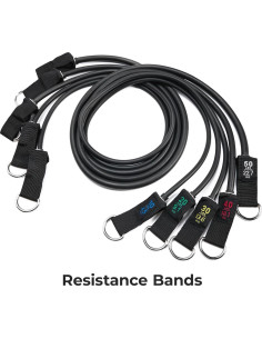 Conjunto de Bandas de Resistencia Sunny Health & Fitness 5 Pzas 2