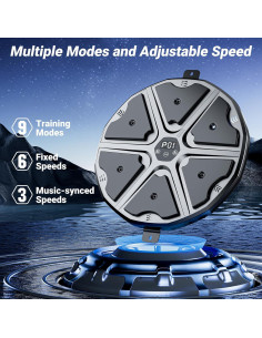 Máquina de Boxeo Musical NIBBaNACAL con Guantes y LED 2