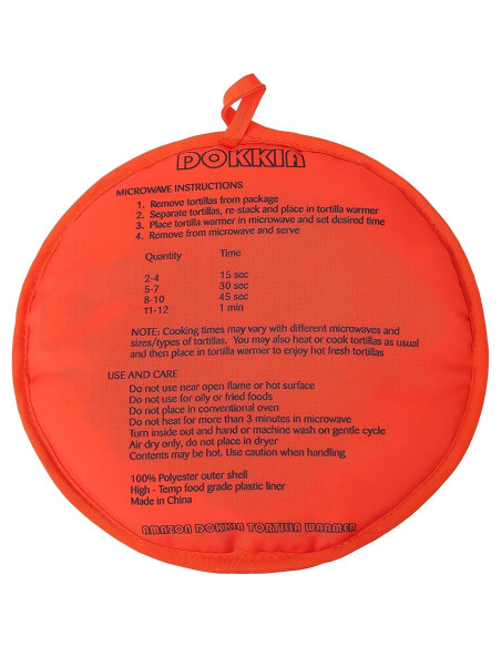 Bolsa Calentadora de Tortillas DANLCUPL 30.48 cm Fiesta Sunburst