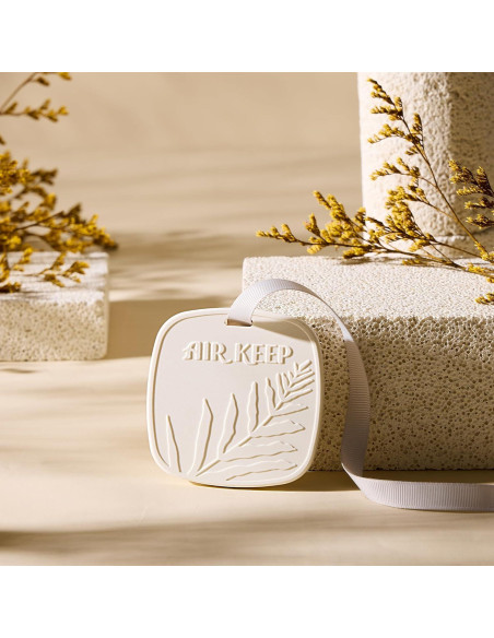 Ambientador de Auto Airkeep Lavanda Eucalipto Cerámica 67g Ambientador de Auto Airkeep Lavanda Eucalipto Cerámica 67g