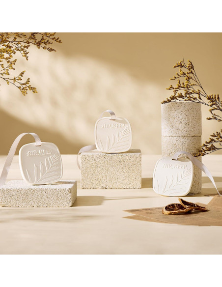 Ambientador de Auto Airkeep Lavanda Eucalipto Cerámica 67g Ambientador de Auto Airkeep Lavanda Eucalipto Cerámica 67g