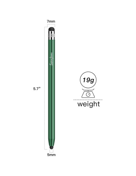 StylusHome Stylus Táctil 2 en 1 con 6 Puntas Reemplazables