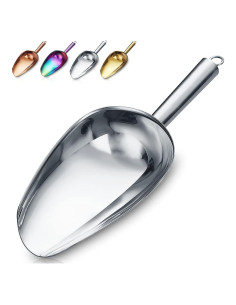 Cuchara para Helado HOMQUEN de Acero Inoxidable 23 cm