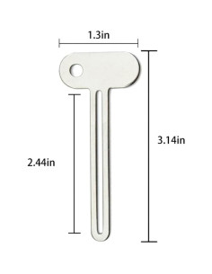 Juego de 2 Exprimidores de Tubo de Acero Inoxidable Much Hotter 2