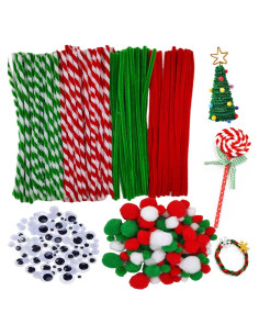 Juego de Manualidades ANDES - 300 Limpiapipas y Accesorios