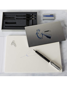 Pluma Fuente Lamy Joy AL Negro con 3 Puntas Intercambiables 2