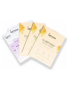 Mascarillas Faciales Karuna - Antienvejecimiento y Aclaradoras