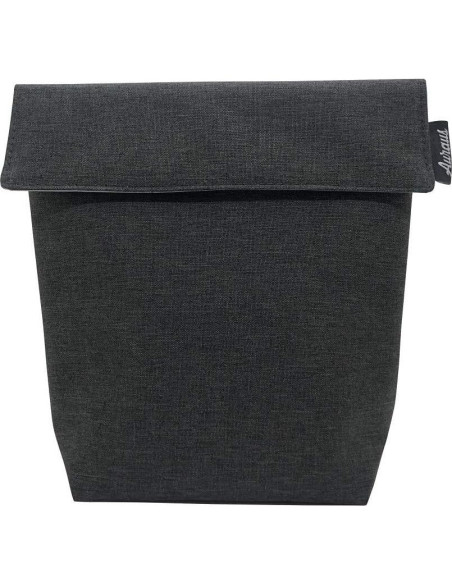 Bolsa de Snack Ecológica AURAUS Gris Oscuro 22.86x6.6 cm Bolsa de Snack Ecológica AURAUS Gris Oscuro 22.86x6.6 cm
