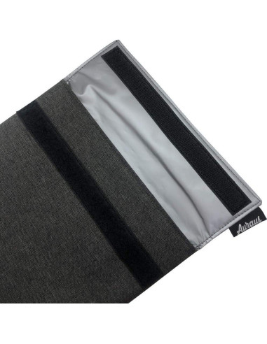 Bolsa de Snack Ecológica AURAUS Gris Oscuro 22.86x6.6 cm