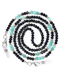 Cadena de Gafas de Moda Knagsfa con Cuentas de Piedra Natural