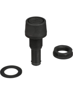 Ventilación de Combustible Attwood 1607-3 Polipropileno Negro 2