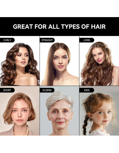 Toalla de Microfibra para Cabello Wetore 65x25 cm Negra