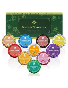 Set de 10 Bombas de Ducha Aromaterapia MR MIRYE - Spa en Casa