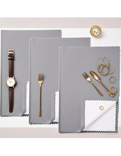 Paño de Pulido DITANTAI 3PCS 28x35.5cm para Joyería 2