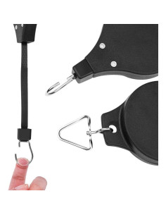 Pack de 6 Ganchos de Polea Retráctiles Lythor para Plantas 2