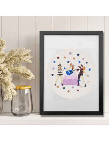 Kit de Bordado LETISH ST-1 para Adultos - Multicolor