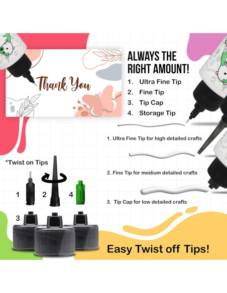 Pegamento de Precisión Bearly Art 118 ml - Secado Transparente