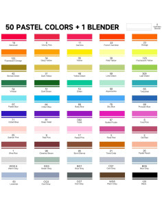 Marcadores de Alcohol Shuttle Art 51 Colores Doble Punta Pincel 2
