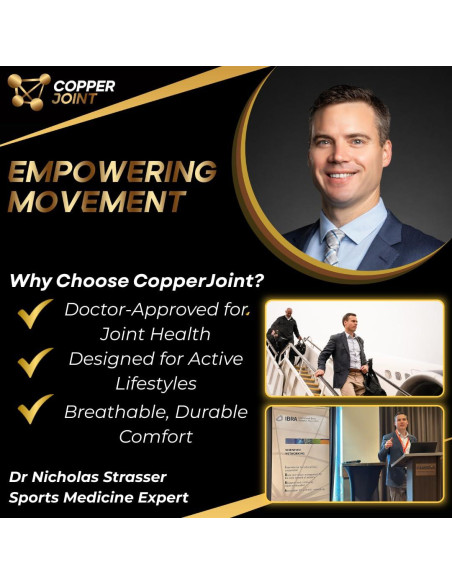 Faja de Compresión para Tobillo CopperJoint Unisex - Pequeño