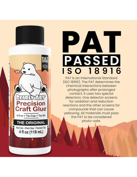 Pegamento de Precisión Bearly Art 118 ml - Secado Transparente