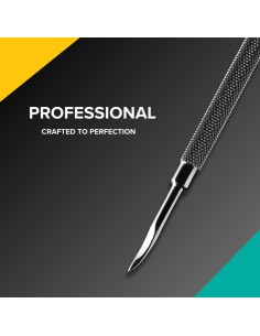 Empujador de Cutículas Rui Smiths Pro Acero Inoxidable 12.1 cm 2