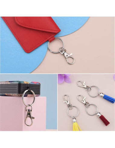 Ganchos giratorios de metal Hapeper 60 piezas para DIY