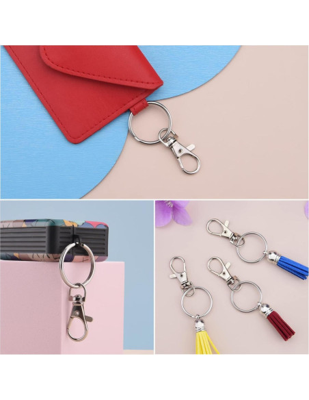 Ganchos giratorios de metal Hapeper 60 piezas para DIY