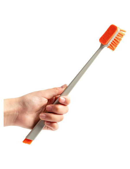 Cepillo Limpiador de Acuario Swirge 31cm Naranja - Raspador de Algas