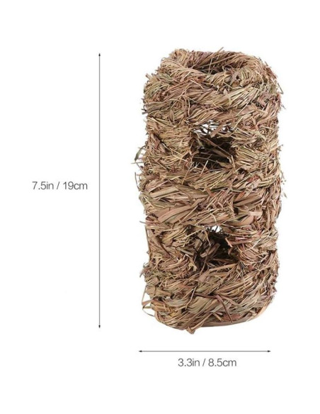 Casa Refugio para Hámsters y Cobayas LWINGFLYER 2 Piezas