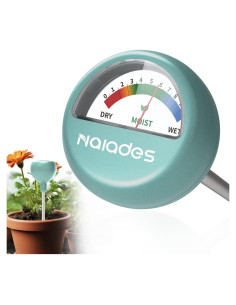 Medidor de Humedad del Suelo Naiades P405 Verde Sin Batería