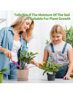 Medidor de Humedad del Suelo Naiades P405 Verde Sin Batería 2