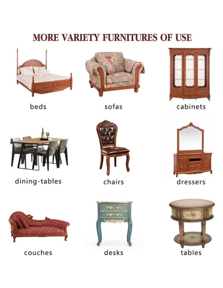 24 Deslizadores de Muebles de Fieltro Beige 6.35 cm Reutilizables 24 Deslizadores de Muebles de Fieltro Beige 6.35 cm Reutilizables