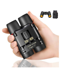 Binoculares Compactos QICBIUD 12x30 para Adultos y Niños