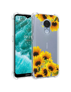 Funda TPU para Nokia C30 TA-1357 TA-1377 Girasol Delgado
