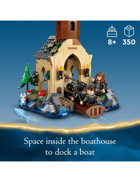LEGO Harry Potter Boathouse 76426 con 7 Minifiguras LEGO Harry Potter Boathouse 76426 con 7 Minifiguras