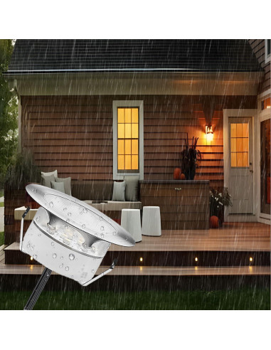 Kits de luces LED empotradas RGB YZGWZLD 6 paquetes 5.99 cm