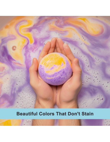 Set de 24 Bombas de Baño de Lujo Aqua Elegante para Hombres