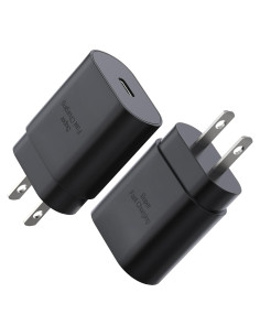 Cargador USB C 30W PD Rápido Shenzhen EP-TA800 2Pack Negro