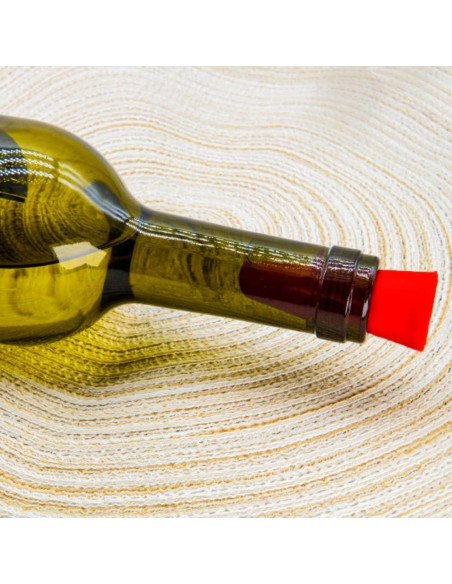 10 Tapones de Silicona para Vino CNYMANY - Reutilizables y Antideslizantes