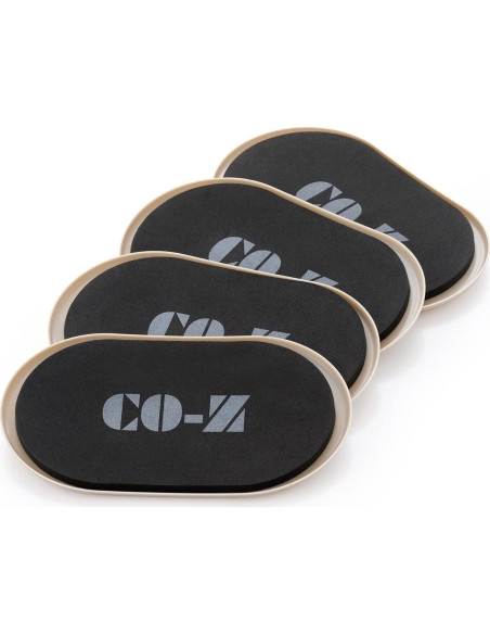 Deslizadores de Muebles Ovalados CO-Z 24.1 cm - Paquete de 4