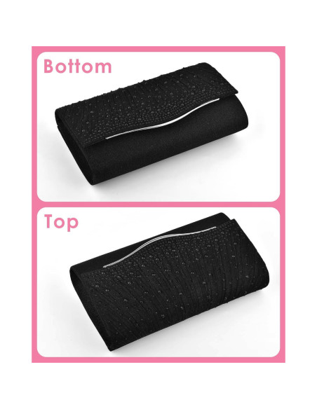 Bolsos de Mano TINDTOP para Mujeres - Clutch de Noche Suede Bolsos de Mano TINDTOP para Mujeres - Clutch de Noche Suede