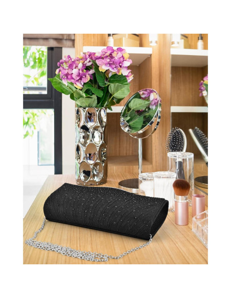 Bolsos de Mano TINDTOP para Mujeres - Clutch de Noche Suede Bolsos de Mano TINDTOP para Mujeres - Clutch de Noche Suede